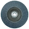 Weiler 6" Tiger Disc Abrasive Flap Disc, Conical (TY29), 60Z, 5/8"-11 UNC 50660 - alternate 2